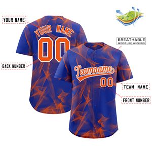Custom Made <b>Men's</b> Baseball Jerseys Breathable Sportswear Sets Printed Jerseys for Sale 100% Polyester Apparel Baseball Uniform - Product Image 3