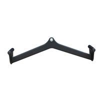 Barre de traction latérale inclinée réglable QLI pour machine à câble – Accessoire d'équipement de gym commercial pour l'entraînement de la force dorsale