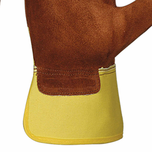 Best Performance Cowhide Split Leather Working Gloves Heavy Duty Hand Protection Safety Construction Durable <b>Top</b> Quality Gloves - Product Image 3