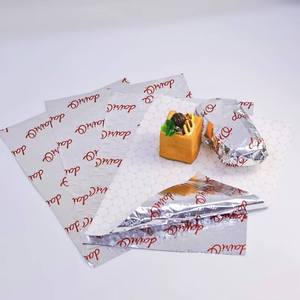 white Honeycomb Foil Wrap Burger <b>Wrapping</b> <b>Paper</b> Sheet Honeycomb Aluminum Foil <b>Paper</b> - Product Image 4