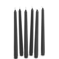 Velas Cónicas de Cera de Parafina Negra Elegancia de Medianoche, Paquete al por Mayor para Organizadores de Eventos y Mayoristas, Pedidos de Navidad y Pascua - Product Image 3