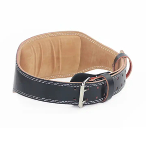 High Quality Custom Heavy-Duty Soft Gym Training Leather <b>Belt</b> <b>Plus</b> <b>Size</b> Fitness Wear for Weight Lifting Wholesale - Product Image 2