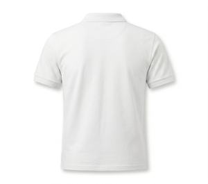 Polo de Alta Calidad con Logotipo Personalizado para Hombre, Camiseta Polo Blanca - Ropa Deportiva y Corporativa de Algodón Transpirable - Product Image 2