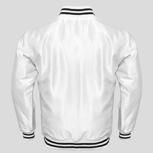 Nouvelles vestes universitaires pour garçons, vestes Letterman personnalisées avec logo imprimé, vestes varsity décontractées pour hommes, style streetwear, en tissu satiné - Product Image 5