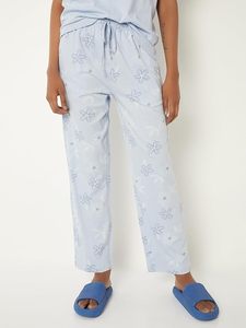 Women’s Casual Printed Cotton Pajama Set Round Neck Half Sleeve Top with <b>Pyjama</b> Bottom Sleepwear - Product Image 2