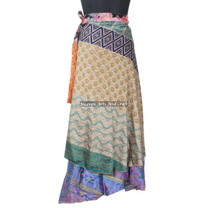 New Indian Latest Design Print <b>Wrap</b> Around Maxi <b>Skirt</b> Magic 38" Sarong Pareo Custom Latest Design Women Fashion Wear for Women - Product Image 6