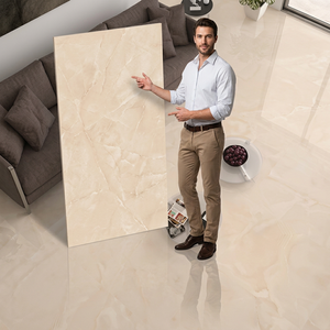 Dalles de porcelaine polie classique William Grey 1200x2400mm pour revêtements de sol de luxe, extérieur et salon, en pierre frittée - Product Image 5