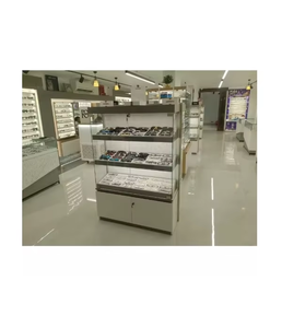 Custom Optical Showroom Interior Design Elegant Functional Eyewear Store Setup Smart LED <b>Lighting</b> Spectacle Display Furniture - Product Image 2