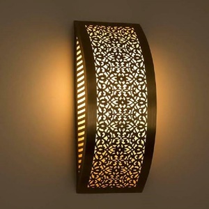 Decoración de Pared de Metal Estilo Bohemio, Forma Irregular, Arte Hecho a Mano para el Hogar, Decoración Interior para Sala de Estar - Product Image 2