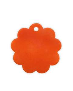 MN EXPORTS MNE-1600 Tabla de Cortar de Resina Redonda Naranja No Tóxica Apta para Lavavajillas 1.5cm de Grosor Pieza Única - Product Image 5