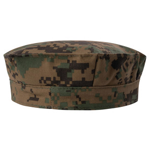 Casquette plate camouflage numérique en gros, casquette de camouflage à 8 panneaux, chapeau utilitaire en coton avec logo personnalisé, fabricant OEM ODM de chapeaux premium - Product Image 2