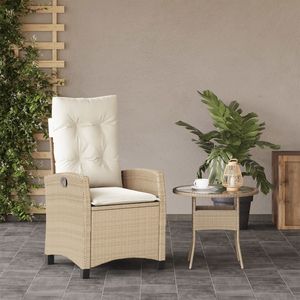 Silla de Jardín Reclinable Beige - Product Image 3