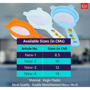 Passoire à thé et café en plastique à double maille, motif floral, outil de filtration de cuisine durable pour un tamisage fin et un usage quotidien - Product Image 6