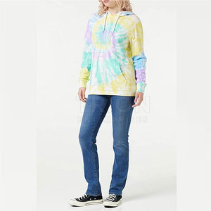 Sudadera con capucha sublimada para mujer en oferta, precio al por mayor, diseño personalizado, sudaderas con capucha sublimadas para mujer para venta en línea, hechas en Pakistán - Product Image 3