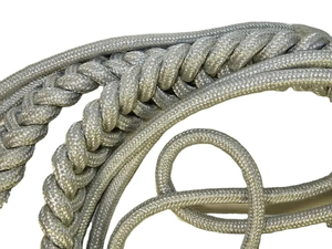 Aiguillette Metal <b>Clip</b> Uniform Custom College Aiguillettes With Low Cost New High Quality Customized Gold Mylar Rope - Product Image 4