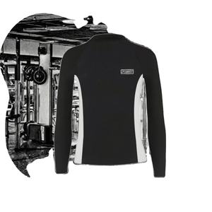 Tiyon Rash Guard Unisexe Anti-UV Protection Solaire Manches Longues Combinaison de Plongée Séchage Rapide Respirante T-shirt de Compression 180g - Product Image 3