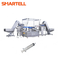 Machine d'assemblage automatique de seringues régulières à 3 parties de 5 ml, haute performance