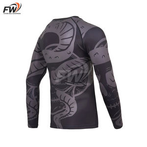 Nuevo Conjunto Transpirable de Fabricante OEM: Leggings de Manga Larga, Pantalones, Camiseta de Compresión y Rashguard de Jiu-Jitsu para Hombre - Product Image 2