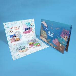 Premium Multi-Layer Design Marine <b>Life</b> Theme <b>Book</b>-Style Stamp Album Box Collector Folders | Coated Paper Luxury Print - Product Image 1