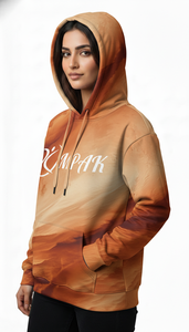 เสื้อฮู้ดดี้โอเวอร์ไซส์สไตล์คนเมือง พิมพ์ลายแบบ Sublimation ทั่วตัว สำหรับแบรนด์แฟชั่นไลฟ์สไตล์ลำลอง - Product Image 4