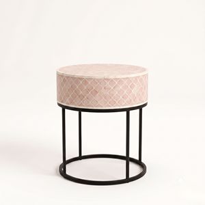 Modern Designed Eco-friendly Antique Bone Inlay <b>Bedside</b> <b>Table</b> Home Furniture Bedroom Living Room Bathroom Hotel/Apartment - Product Image 2