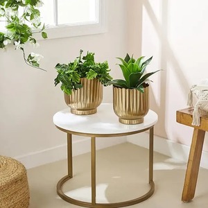Soporte de Hierro Forjado de Lujo para Plantas de Esquina, Soporte Alto para Macetas de Interior, Estante Decorativo de Metal para Plantas, para Decoración del Hogar - Product Image 1