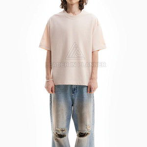 เสื้อยืดทรงบ็อกซี่ใส่สบาย ขายตรงจากโรงงาน เสื้อยืดทรงบ็อกซี่ขายดีที่สุด เสื้อยืดทรงบ็อกซี่ผลิตในปากีสถาน - Product Image 5