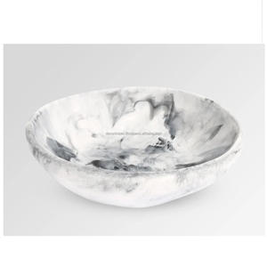 Cuencos decorativos, cuencos decorativos de mármol pequeño natural para decoración del hogar, cuenco para llaves, pieza central de mesas de café, cuenco para servir jabón - Product Image 1