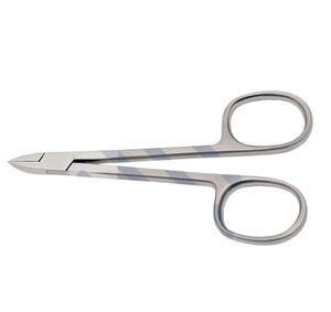 Ciseaux professionnels vietnamiens pour bébé, à lame courbée en acier inoxydable, ouverture automatique à mâchoires larges, pour éliminer les peaux mortes et couper les ongles - Product Image 5