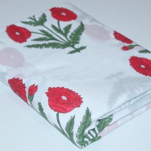 Hand Block Printed Cotton Traditional Fabric for Western Dress Pure Cotton Mulmul Fabric for Women Clothing - Product Image 4