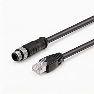 Câble Ethernet industriel M12 vers RJ45, codes A, D, X, blindé, haute qualité - Product Image 2
