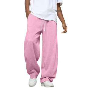 Pantalon de jogging unisexe d'hiver respirant, style décontracté, coupe droite, avec cordon de serrage à la taille - Product Image 6