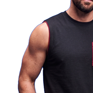 Camiseta sin mangas para hombre, ropa de gimnasio, chaleco deportivo, camiseta sin mangas con cuello redondo, camiseta sin mangas para gimnasio - Product Image 2