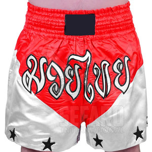 Shorts de Kick Boxing Cómodos para Hombre Hechos en Pakistán, Disponibles en Stock, Ropa Deportiva para Hombre - Product Image 5