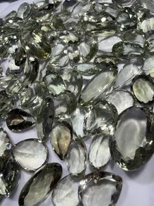 Ametiste verte naturelle facettée en gros pour la fabrication de bijoux - Product Image 6