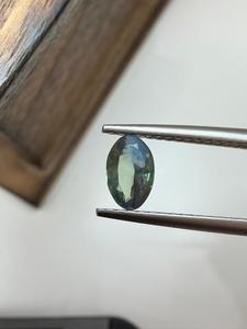 Alexandrite Pierre précieuse en vrac, taille ovale, bleu-vert, facettée, pierre à changement de couleur, pour collectionneur de joaillerie fine, bague et pendentif personnalisés - Product Image 6