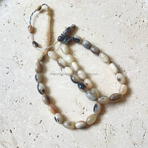 Perles de corne de buffle véritable sur mesure de haute qualité musulman islamique 10mm 33 pièces perles de prière Tasbih perle de chapelet musulman Sibha par FWE - Product Image 2