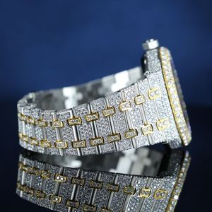 นาฬิกาเพชรโมอิสซาไนต์สแตนเลสสตีลคุณภาพสูง ระบบอัตโนมัติ สำหรับสวมใส่ทุกวัน เดินทาง และส่งออก - Product Image 5