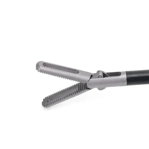 Pince laparoscopique articulée à double action, à embout conique, à mâchoires en carbure diamanté - Product Image 4