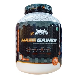 Patanjali Nutrela Sports Mass Gainer (Frvan-Ice) - Polvo de Aceite de Alcanfor para Aliviar la Congestión - Product Image 1