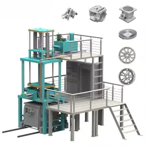 Aluminum full automatic low pressure die casting machine