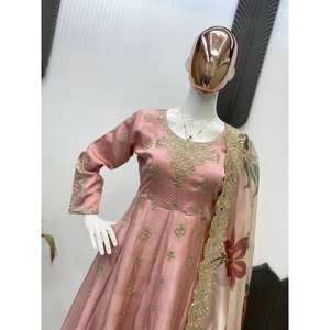 Hermosos Vestidos de Noche para Fiestas Incluye Falda y Dupatta - Product Image 2