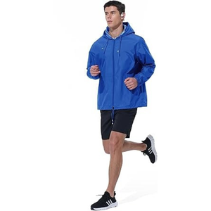 Customized Lightweight Breathable Waterproof Windbreaker for <b>Men</b> New Design Outdoor Rain <b>Jacket</b> Series - Product Image 2