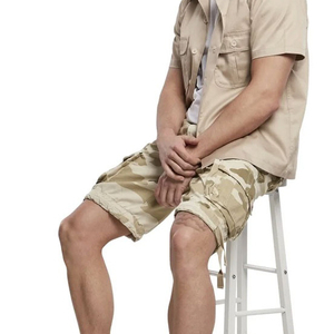 Men's Summer Cotton Cargo Shorts Digital Printing Casual Bermuda Zipper Fly Breathable Quick Dry <b>Canvas</b> Baggy Multi-pocket Loose - Product Image 5