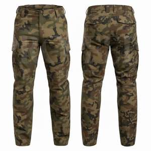 Pantalones Cargo de Camuflaje para Hombre, Ropa de Trabajo de Alta Calidad, Estilo Casual, con Múltiples Bolsillos, Nuevos y de Primera Calidad - Product Image 4