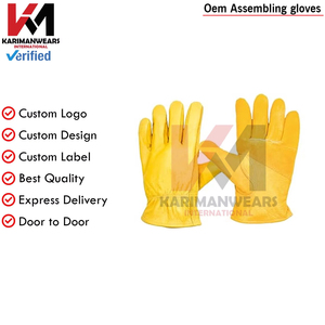 Guantes de Trabajo Profesionales Resistentes a Cortes, Palma Reforzada, Guantes de Seguridad Duraderos, Ajuste Cómodo para Tareas Mecánicas - Product Image 5