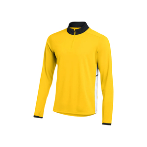 Ensemble de vêtements de sport d'hiver unisexe en pur coton avec sweat-shirt à demi-zip, ensemble de survêtement moderne 2 pièces pour la course à pied et la remise en forme - Product Image 1