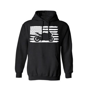 เสื้อฮู้ดมอเตอร์ไซค์ผ้าฟลีซแบบสั่งทำรุ่นใหม่สำหรับผู้ชาย พร้อมแผ่นป้องกันแบบถอดได้ - Product Image 1