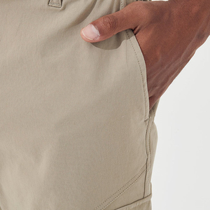 Pantalon cargo pour homme, coupe ample, prix abordable, logo sur le devant, confortable, nouvelle tendance, service OEM disponible. - Product Image 4