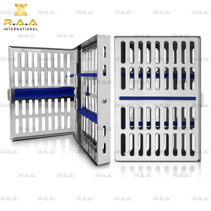 Kit d'extraction dentaire pour petits animaux de 12 pièces avec cassette de stérilisation pour l'élimination des dents, ensemble d'instruments vétérinaires - Product Image 6